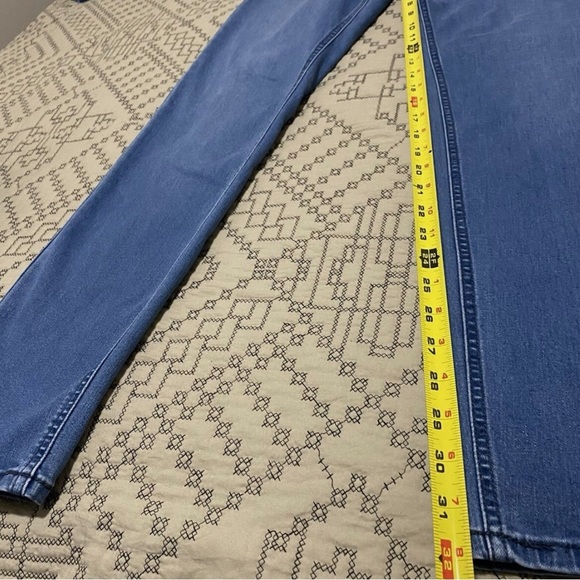 Men’s Axel Slim Stretch Jeans 34x34 Mens Medium Wash Blue - Picture 8 of 9